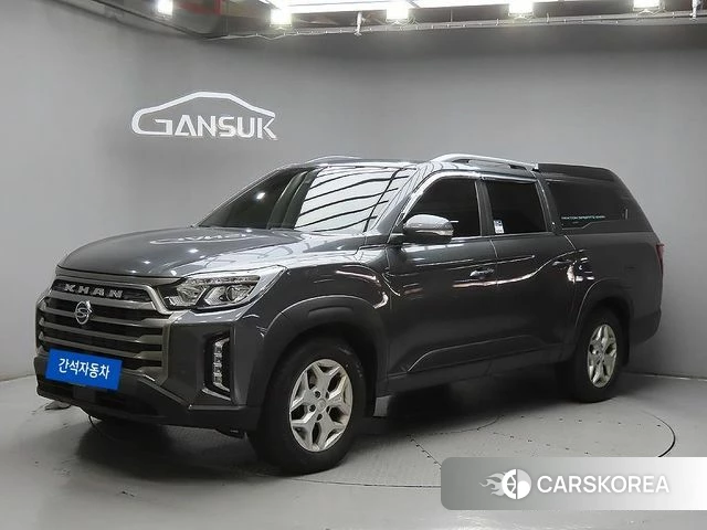 Ssangyong The New Rexton Sports Cannes 2021 Серебристо-серый из Кореи