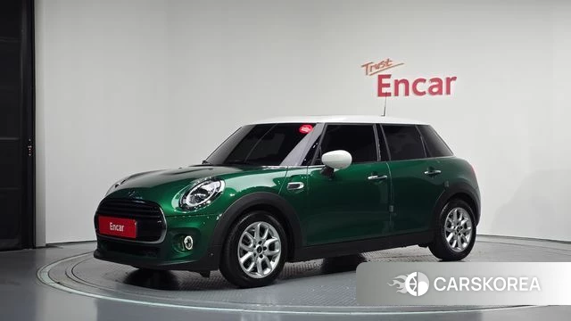 Mini Cooper 2021 Зеленый из Кореи