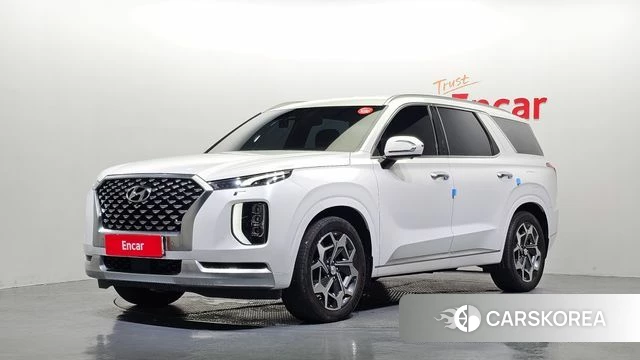 Hyundai Palisade 2021 Белый из Кореи