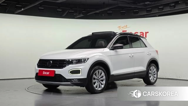 Volkswagen T-Roc 2022 Белый из Кореи