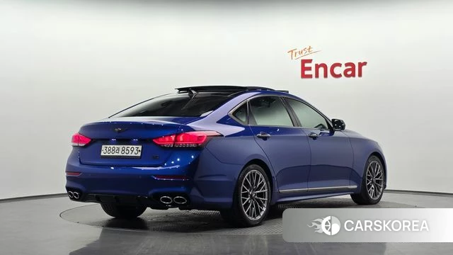 Genesis G80 2018 Синий из Кореи