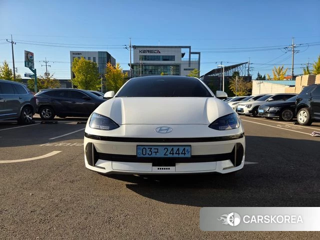 Hyundai Ionic 6 2022 Белый из Кореи