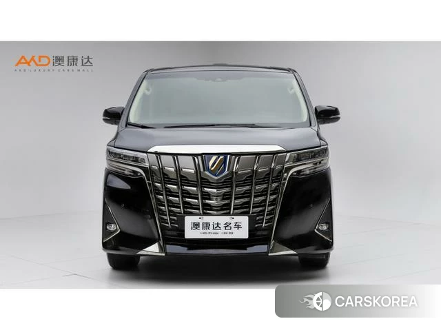 Toyota Alphard 2021 Черный из Китая