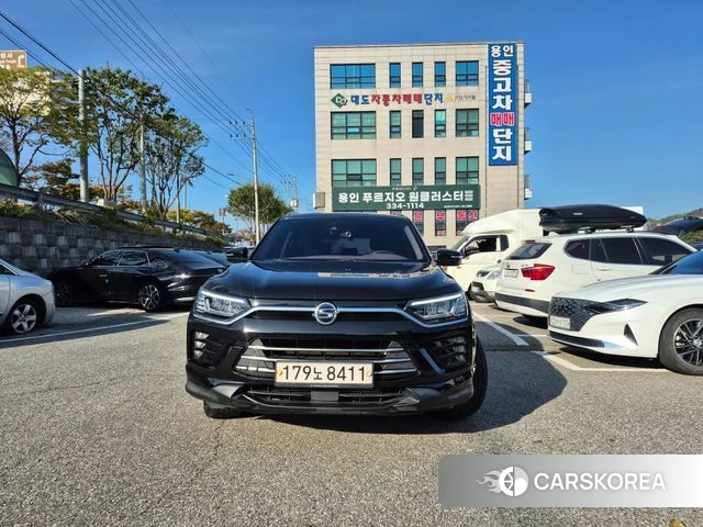 Ssangyong Beautiful Korando 2019 Черный из Кореи