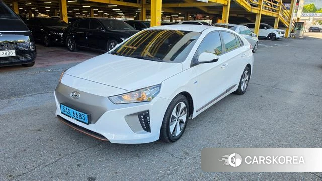 Hyundai Ionic Electric 2018 Белый из Кореи