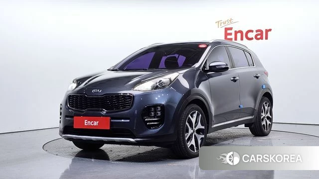 Kia Sportage The Bold 2018 Синий из Кореи