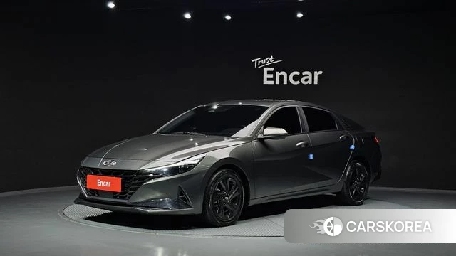 Hyundai Avante (CN7) 2022 Серый из Кореи