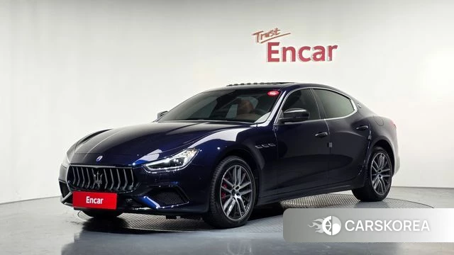 Maserati Ghibli 2019 Синий из Кореи
