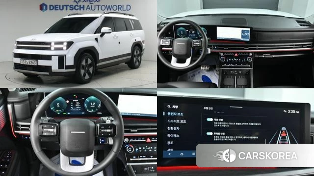 Hyundai Santa Fe (MX5) 2024 Белый из Кореи