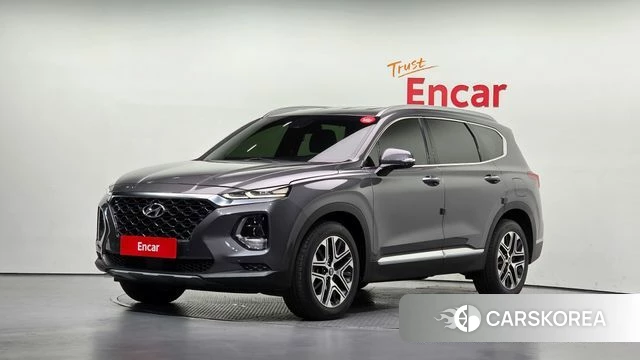 Hyundai Santa Fe TM 2020 Серый из Кореи