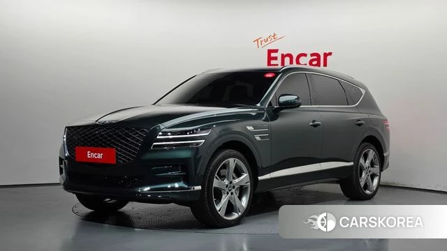 Genesis GV80 2021 Темно-зеленый из Кореи