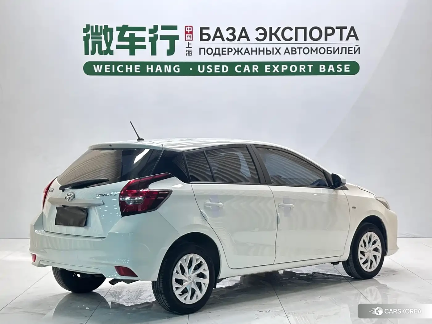 Toyota Vios 2021 Белый из Китая