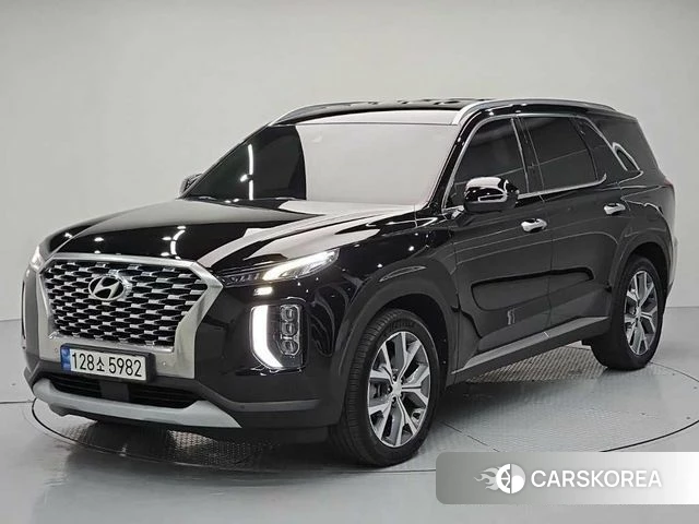 Hyundai Palisade 2022 Черный из Кореи