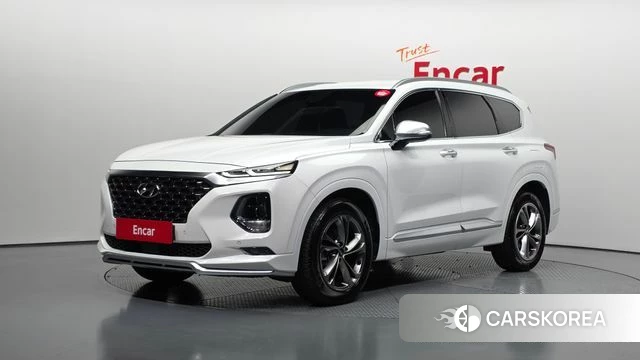 Hyundai Santa Fe TM 2019 Белый из Кореи