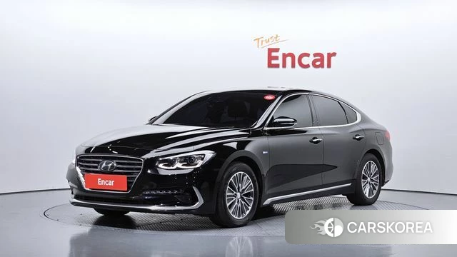 Hyundai Grandeur IG Hybrid 2019 Черный из Кореи