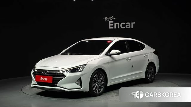Hyundai The New Avante AD 2019 Белый из Кореи