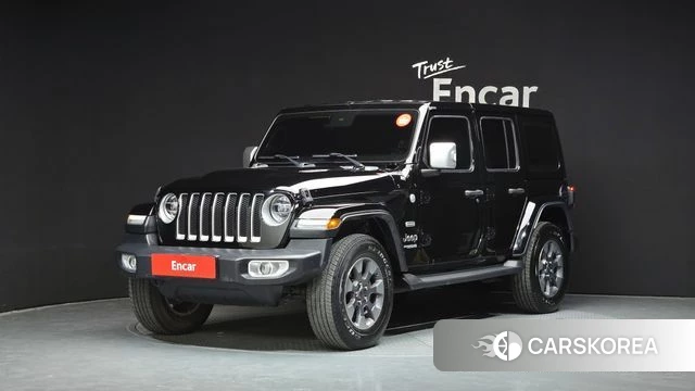 Jeep Wrangler (JL) 2019 Черный из Кореи