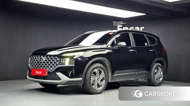 Hyundai The New Santa Fe 2021 Черный из Кореи