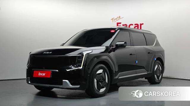 Kia EV9 2024 Черный из Кореи