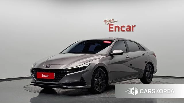 Hyundai Avante Hybrid (CN7) 2020 Серый из Кореи