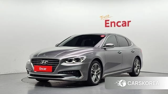 Hyundai Grandeur IG 2018 Серебристо-серый из Кореи