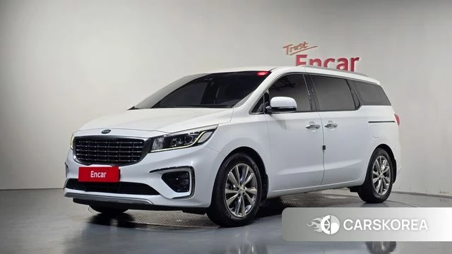Kia The New Carnival 2018 Белый из Кореи