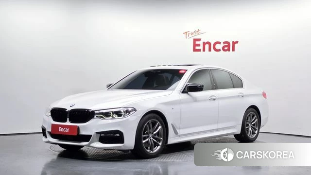 BMW 5 Series (G30) 2018 Белый из Кореи
