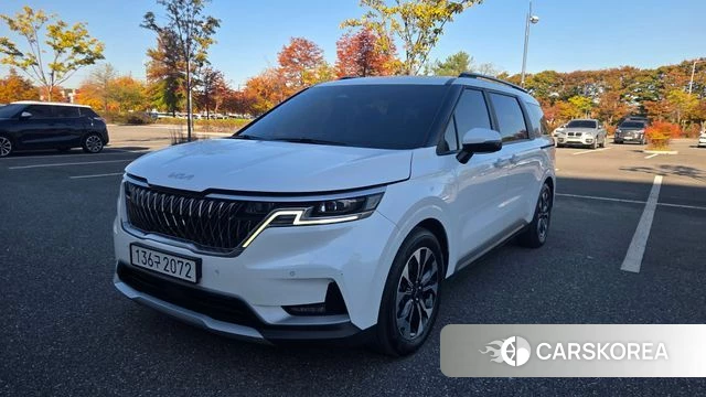 Kia Carnival 4th generation 2021 Белый из Кореи