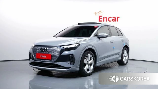 Audi Q4 e-Tron (F4) 2022 Серебристо-серый из Кореи