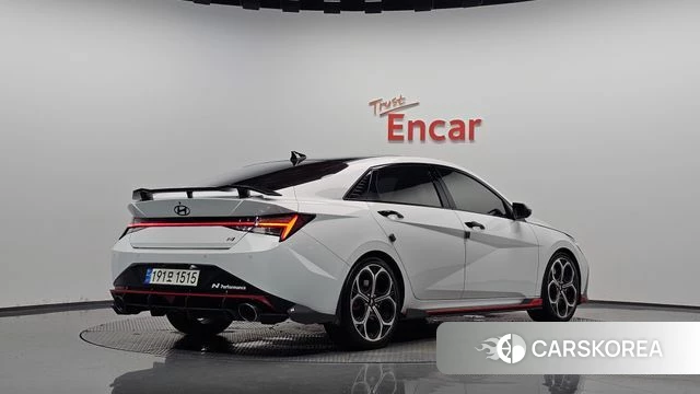 Hyundai Avante (CN7) 2022 Белый из Кореи