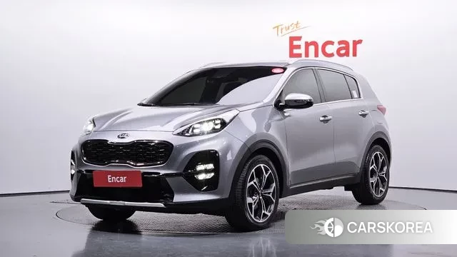 Kia Sportage The Bold 2018 Серебристо-серый из Кореи