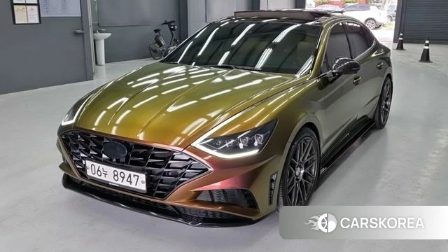 Hyundai Sonata (DN8) 2019 Белый из Кореи
