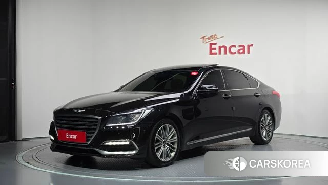 Genesis G80 2018 Черный из Кореи