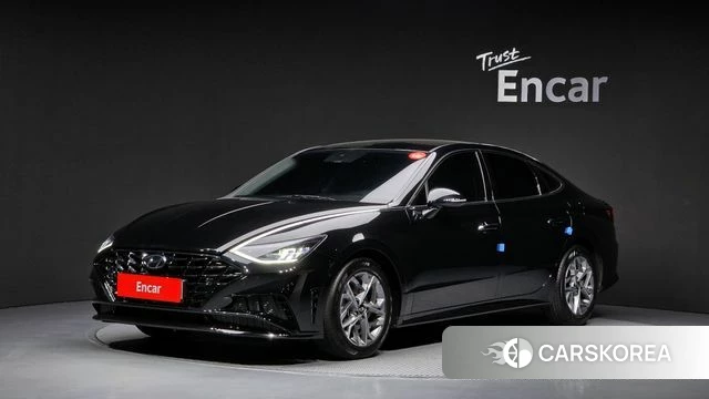 Hyundai Sonata (DN8) 2022 Черный из Кореи
