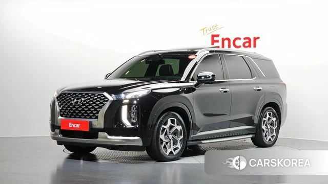 Hyundai Palisade 2022 Черный из Кореи