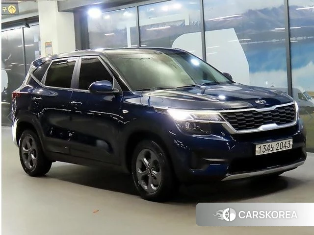 Kia Seltos 2020 Синий из Кореи
