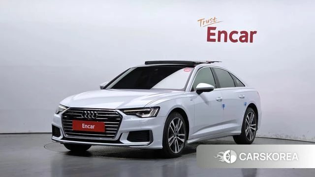 Audi A6 (C8) 2022 Белый из Кореи