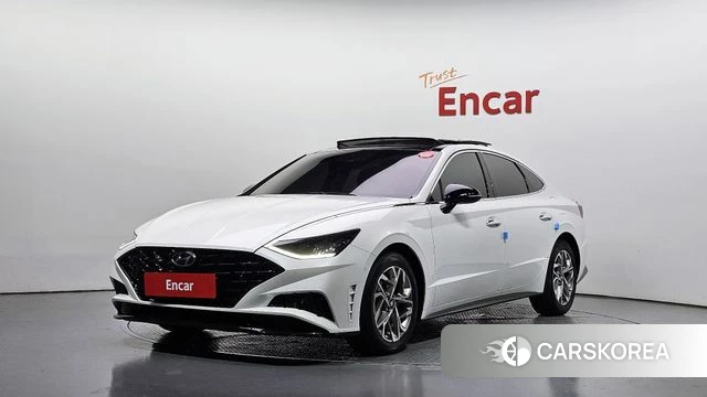 Hyundai Sonata (DN8) 2021 Белый из Кореи