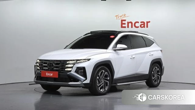 Hyundai The New Tucson Hybrid (NX4) 2024 Белый из Кореи
