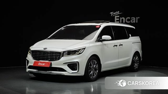 Kia The New Carnival 2019 Белый из Кореи