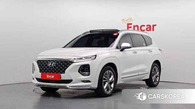Hyundai Santa Fe TM 2018 Белый из Кореи