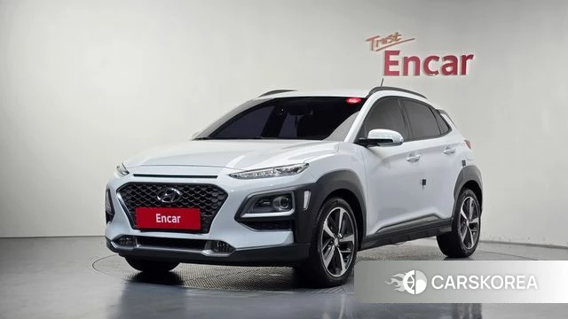 Hyundai Kona 2018 Белый из Кореи