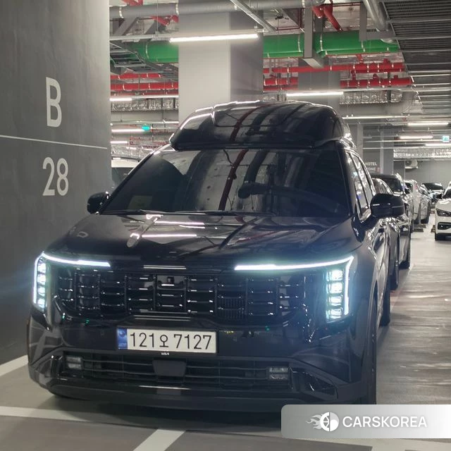 Kia The New Carnival 4th Generation 2024 Черный из Кореи