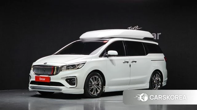 Kia The New Carnival 2019 Белый из Кореи