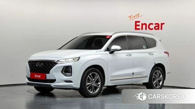 Hyundai Santa Fe TM 2019 Белый из Кореи