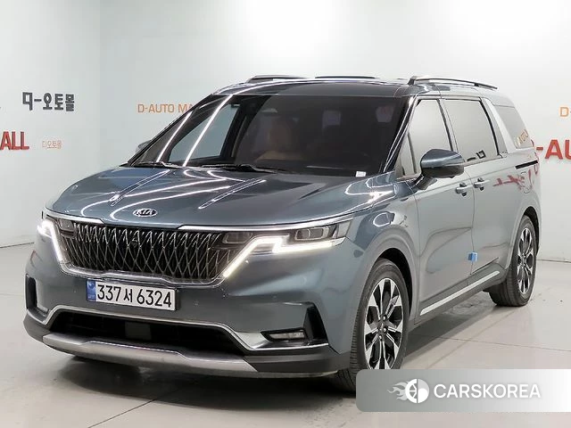 Kia Carnival 4th generation 2020 Темно-зеленый из Кореи