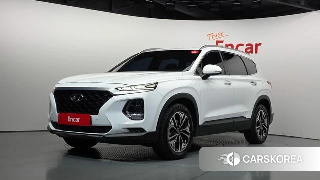 Hyundai Santa Fe TM 2018 Белый из Кореи
