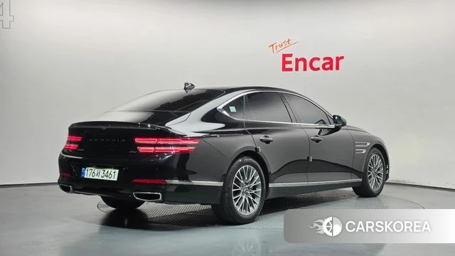 Genesis G80 (RG3) 2021 Черный из Кореи