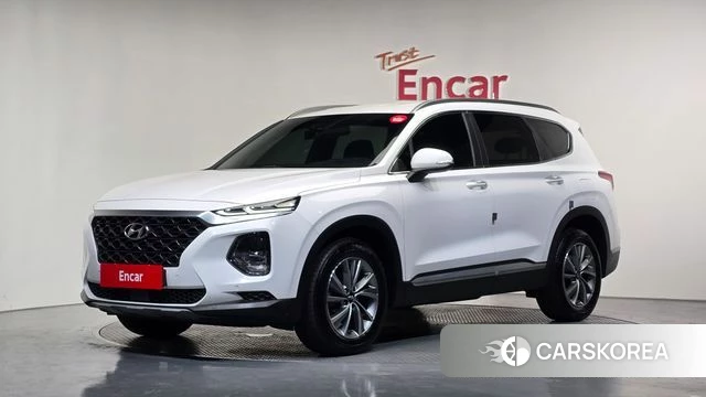 Hyundai Santa Fe TM 2019 Белый из Кореи