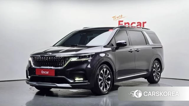 Kia Carnival 4th generation 2020 Серый из Кореи